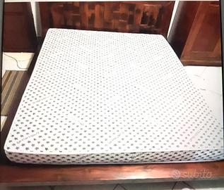 Letto matrimoniale Stile Etnico Acacia Massello