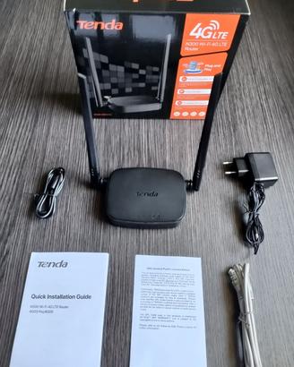 Router SIM Tenda N300 WiFi 4G LTE Modello 4G03 Pro