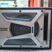 Subwoofer HERTZ EBX 200 con woofer Alpine SWG844