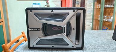 Subwoofer HERTZ EBX 200 con woofer Alpine SWG844