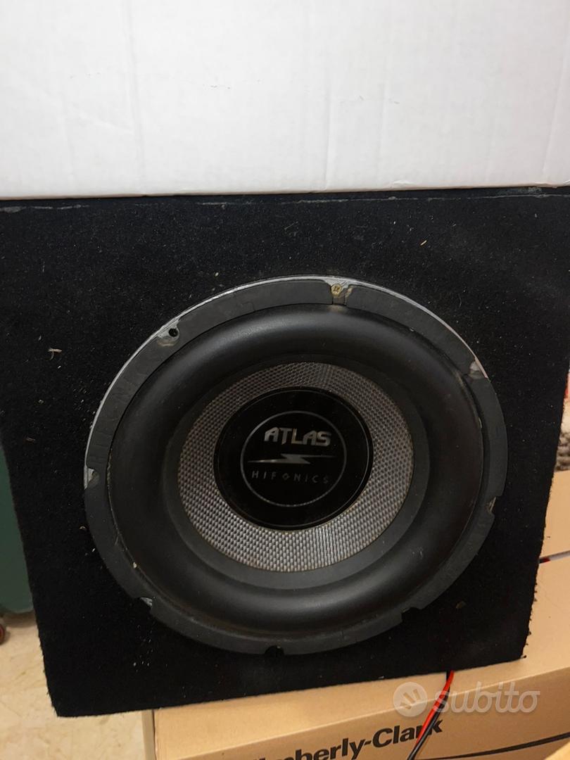 HIFONICS ZRX12DUAL Subwoofer Dual 30 2000 Watt Cassa Box Doppio 30