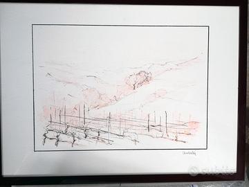 Quadro con cornice, Piero Ansaldi