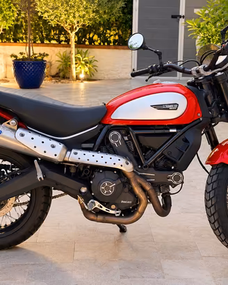 Ducati Scrambler 800 Icon Red