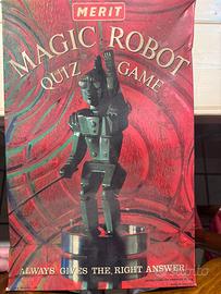 Magic Robot Quiz Game Merit Vintage Anni ’60/’70
