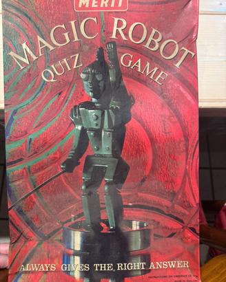 Magic Robot Quiz Game Merit Vintage Anni ’60/’70