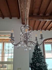 lampadario shabby