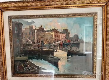 Maresca quadro olio su tela