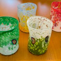 6 Bicchieri in vetro di Murano 