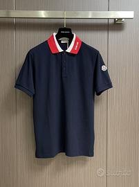 Polo Moncler, maniche corte XL