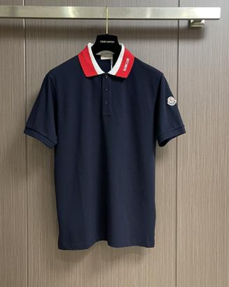 Polo Moncler, maniche corte XL