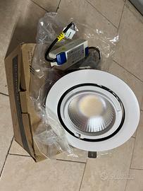 Plafoniera a led incasso da soffitto 36w