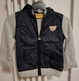 Giacchina Steiff in lana, viscosa e cashmere