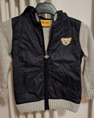 Giacchina Steiff in lana, viscosa e cashmere
