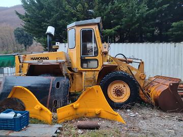 Hanomag 22 D Pala meccanica Ruspa