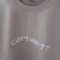 Felpa Carhartt Grigia da Uomo