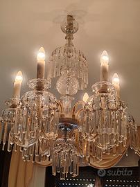 lampadario cristallo mis diam 70 circa