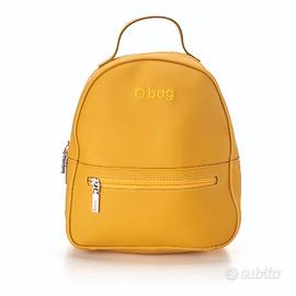 Zainetto O Bag OJolie Giallo Tessuto Gommato Nuovo