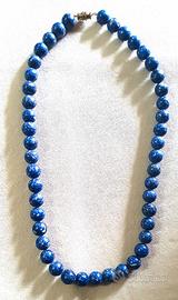 Collana in Sodalite