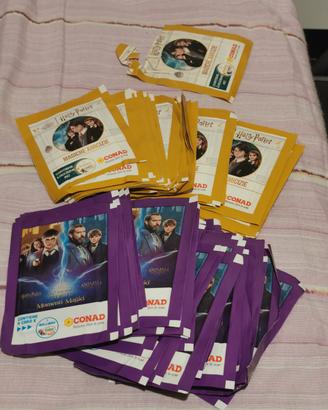 33+ 29 pacchetti figurine harry potter conad