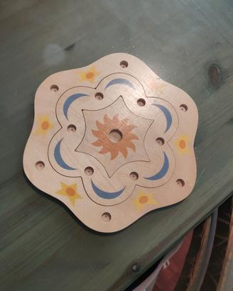 anello compleanno in legno 