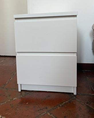 Comodino bianco Ikea