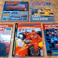 Lotto 5 Riviste Quattroruote Rombo Auto anni 90