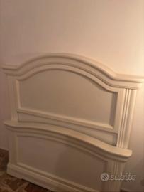 Testiera in legno classico Letto Singolo