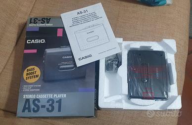 CASIO AS-31 Walkman Vintage - NUOVO 
