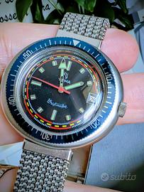 VINTAGE YEMA WRISTMASTER MILITARY DIVER MANUA