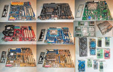 Componenti pc elettronica ecc