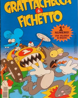 FUMETTO GRATTACHECCA E FICHETTO N. 1
