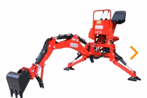 Retroescavatore per trattore fisso
