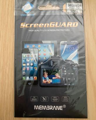 3x pellicola Samsung Galaxy Core Duos i8262