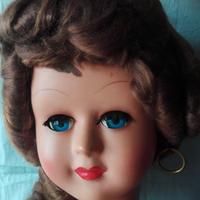 Bambola anni 50/60 da sistemare