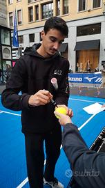 Tennis Pallina Autografata Lorenzo Sonego ATP