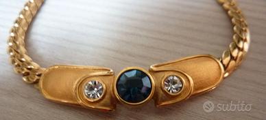 Lanvin collana vintage dorata