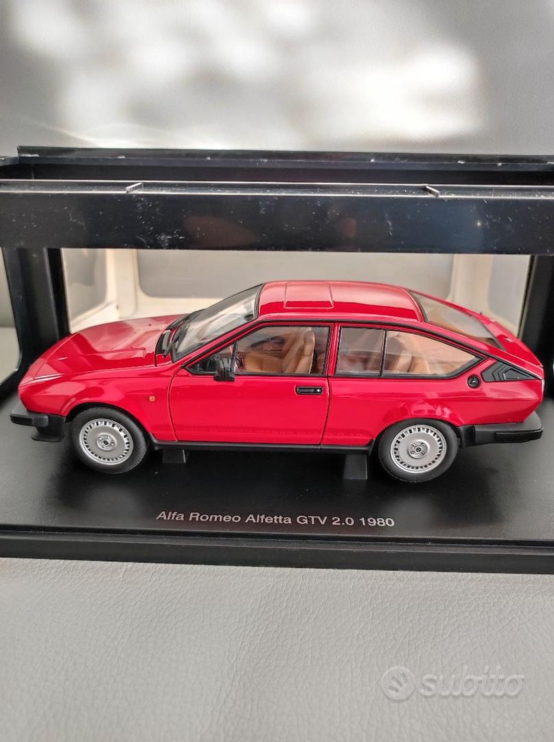 Autoart Alfa Romeo Alfetta GTV 2.0 Rossa 1:18 Rara - Collezionismo