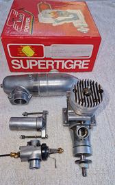 Motore Super Tigre GS40 Ring RC+scatola SuperTigre
