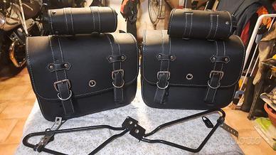 Borse bisaccia in pelle