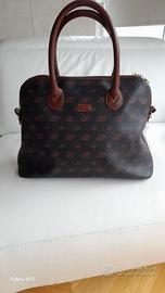 PIERRE CARDIN Borsa rigida marrone