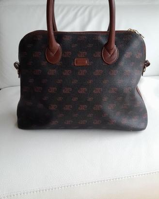 PIERRE CARDIN Borsa rigida marrone