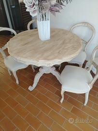 TAVOLO SHABBY ALLUNGABILE 
