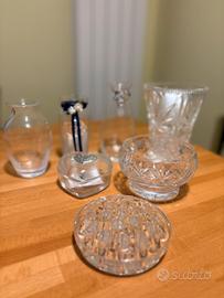 Vasi e ciotole in vetro e cristallo