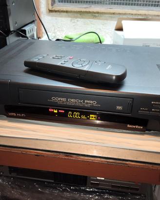 Videoregistratore VHS top di gamma 7 testine