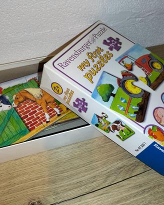 Ravensburger-My first puzzles-Nella fattoria-24M+