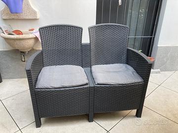 Divanetto da giardino