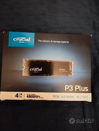 SSD 4TB CRUCIAL  Gen 4