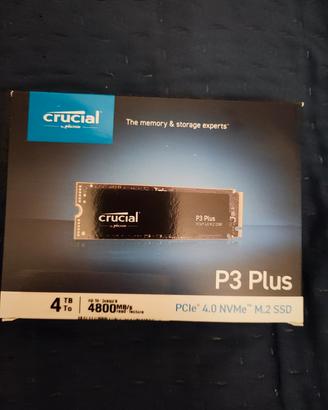 SSD 4TB CRUCIAL  Gen 4