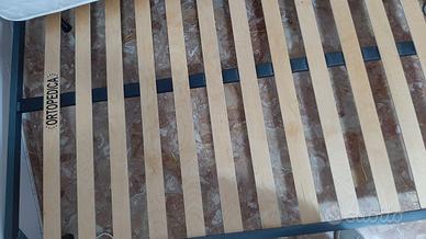 Rete a doghe e materasso Eminflex 1 piazza e mezza