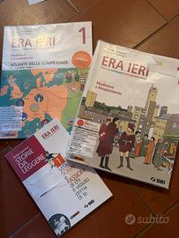 libro scuola media ERA IERI 1 storia